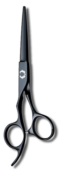 Hairscissors "Black Beauty" left-handed in 5,75 Inches